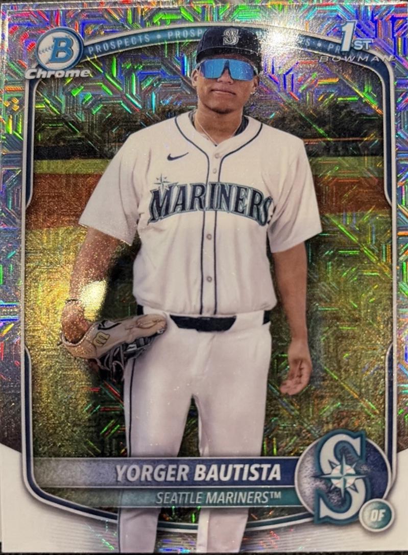 2025 Bowman Chrome Prospects Yorger Bautista [Mojo] #BCP-194 card
