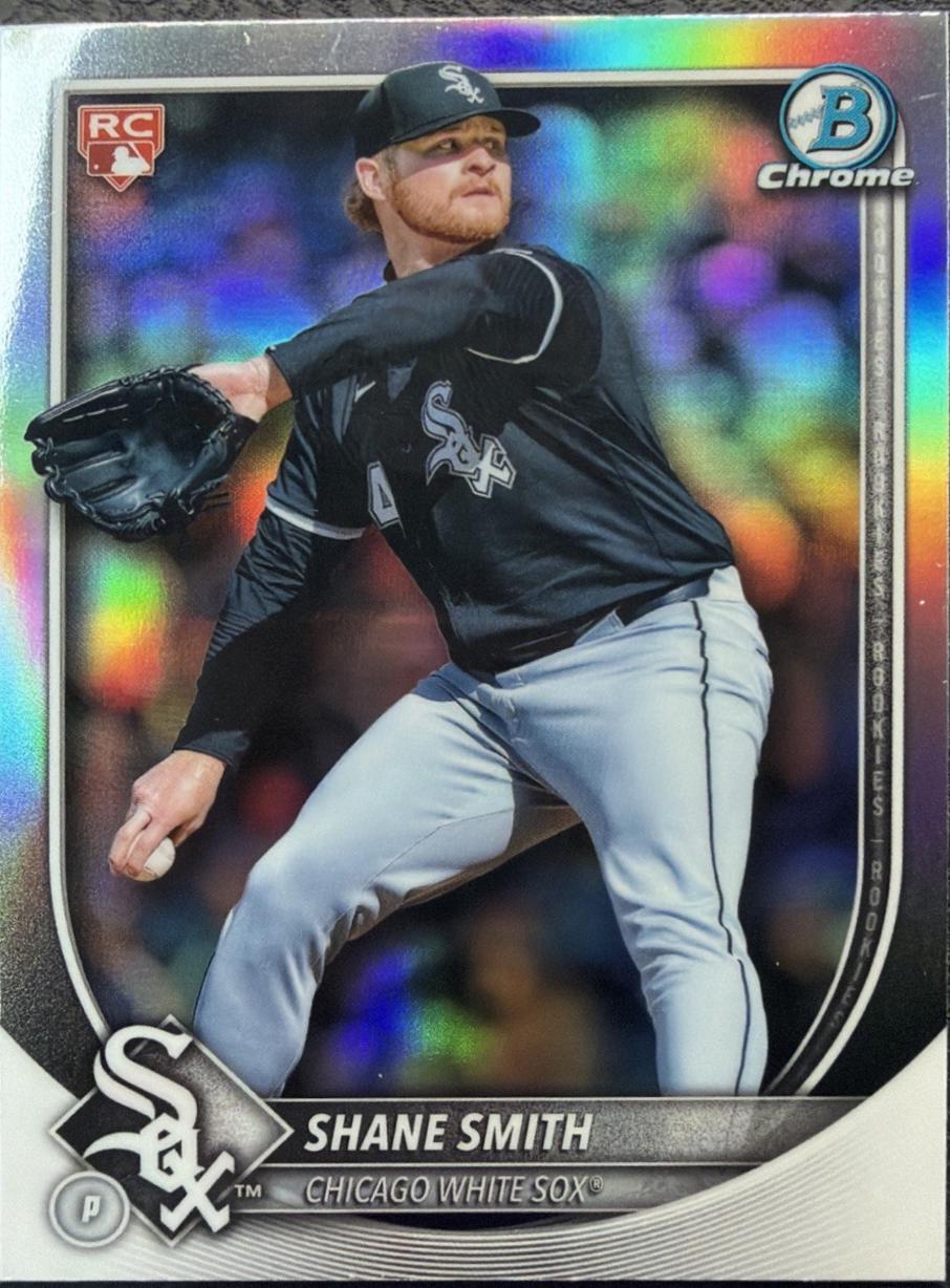 2025 Bowman Chrome Red Rookie Redemption Shane Smith #52 card