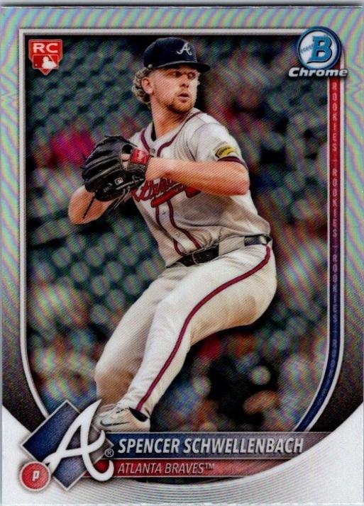 2025 Bowman Chrome Red Rookie Redemption Spencer Schwellenbach #78 card