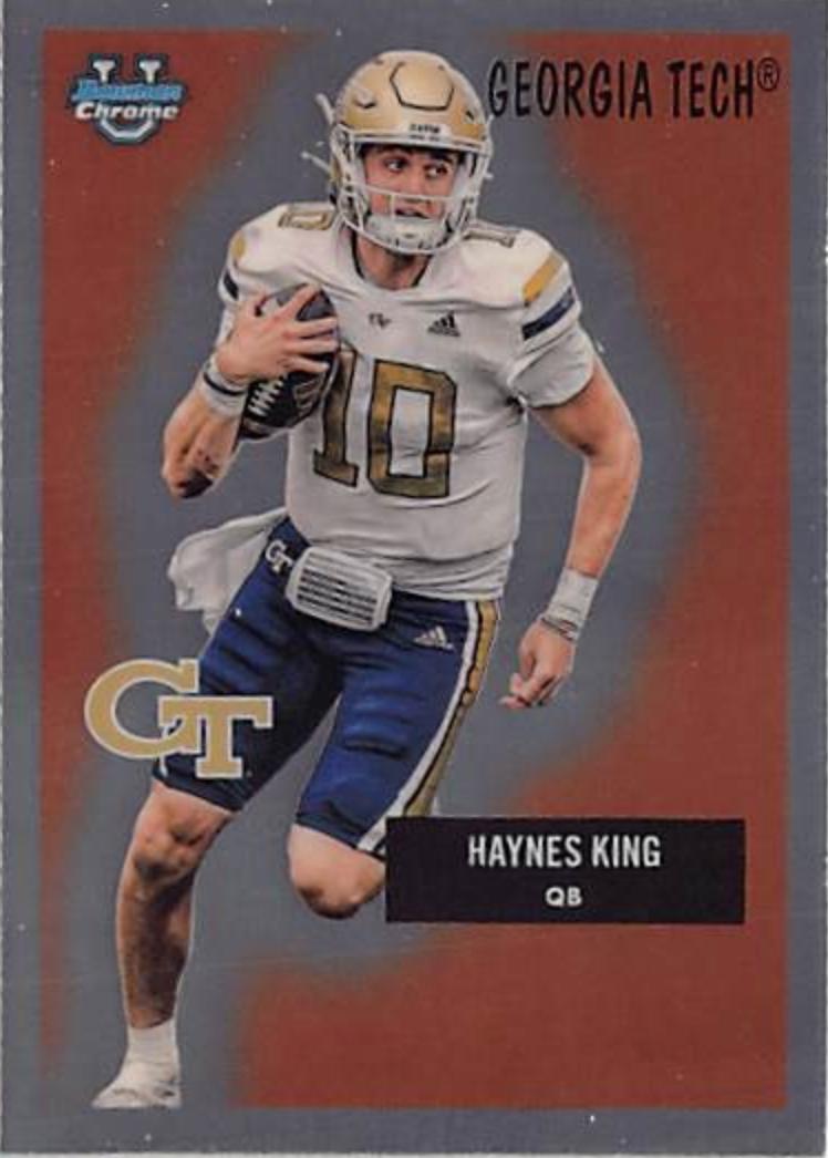 2025 Bowman Chrome University 1955 Haynes King #55AV-23 card