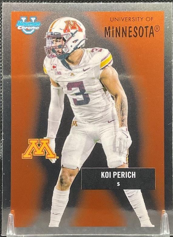 2025 Bowman Chrome University 1955 Koi Perich #55AV-18 card