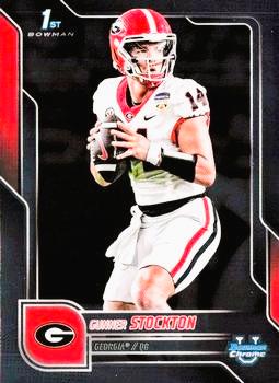 2025 Bowman Chrome University Gunner Stockton #131 card