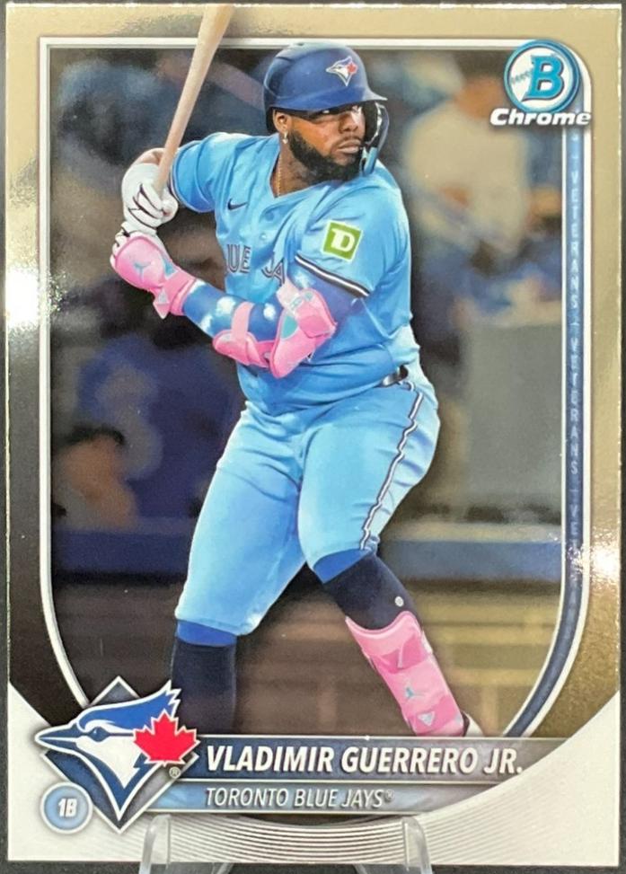 2025 Bowman Chrome Vladimir Guerrero Jr. #74 card