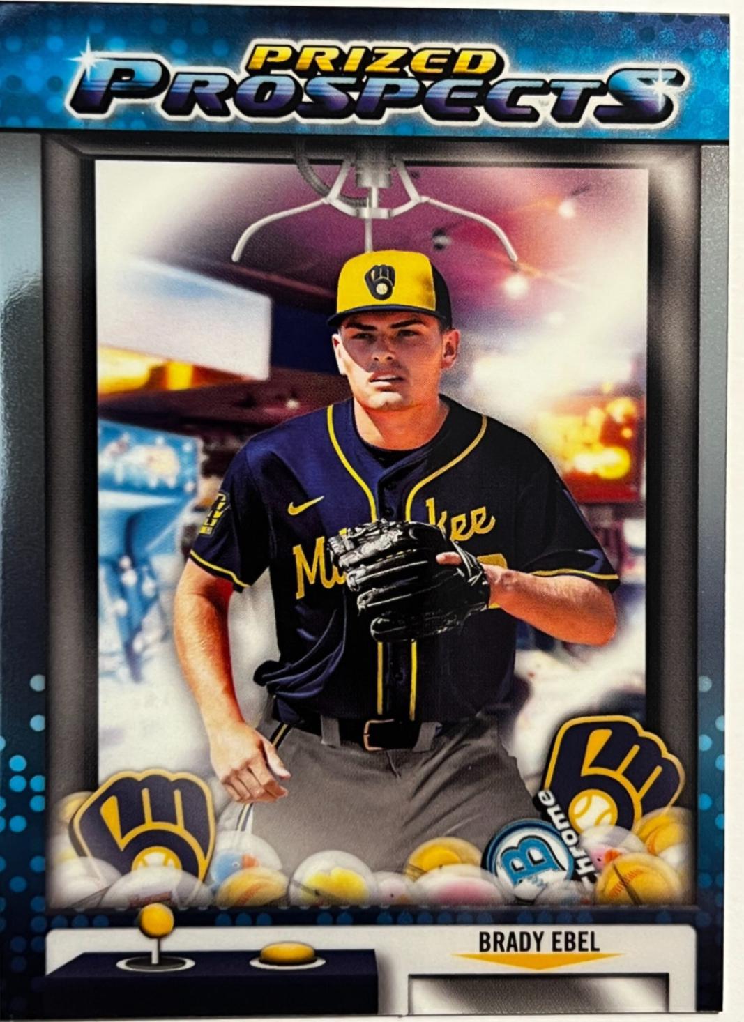 2025 Bowman Draft Prized Prospects Brady Ebel #PP-19 card