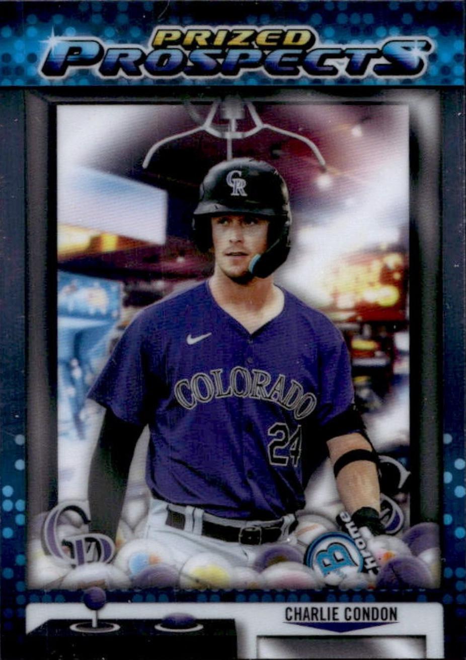 2025 Bowman Draft Prized Prospects Charlie Condon #PP-20 card