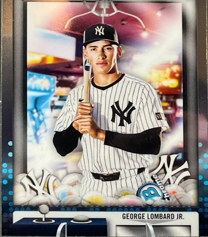 2025 Bowman Draft Prized Prospects George Lombard Jr. #PP-3 card