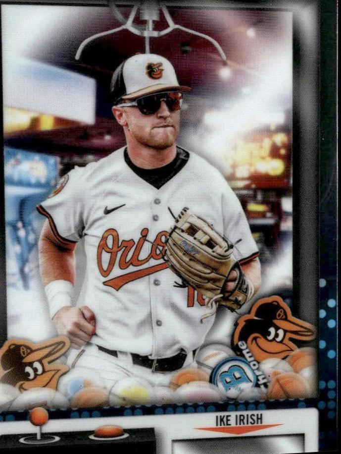 2025 Bowman Draft Prized Prospects Ike Irish #PP-8 card