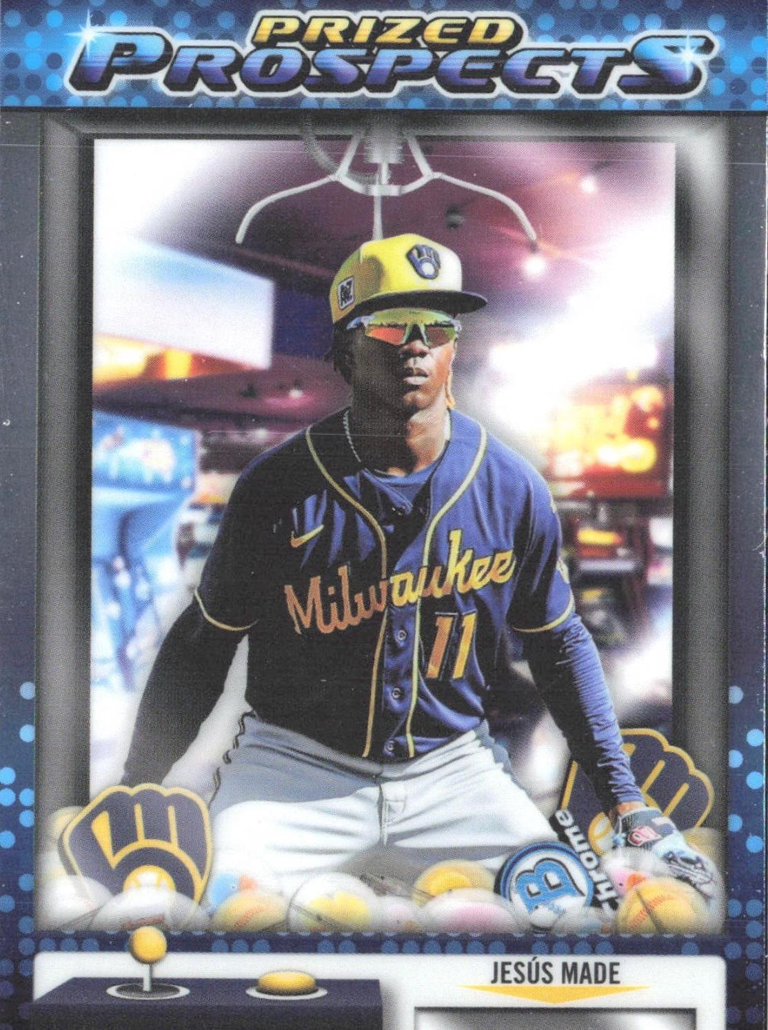 2025 Bowman Draft Prized Prospects Jesus Made #PP-16 card
