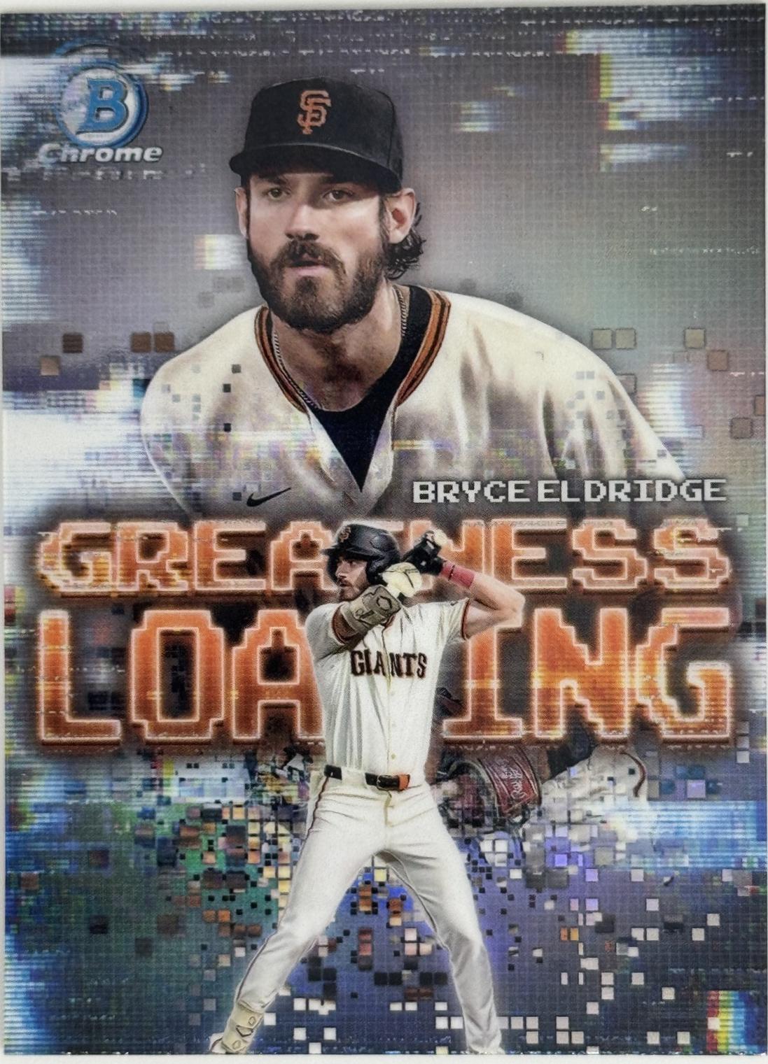 2025 Bowman Greatness Loading Bryce Eldridge #GL-25 card