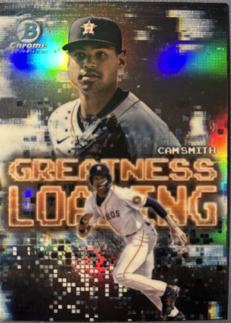 2025 Bowman Greatness Loading Cam Smith #GL-4 card