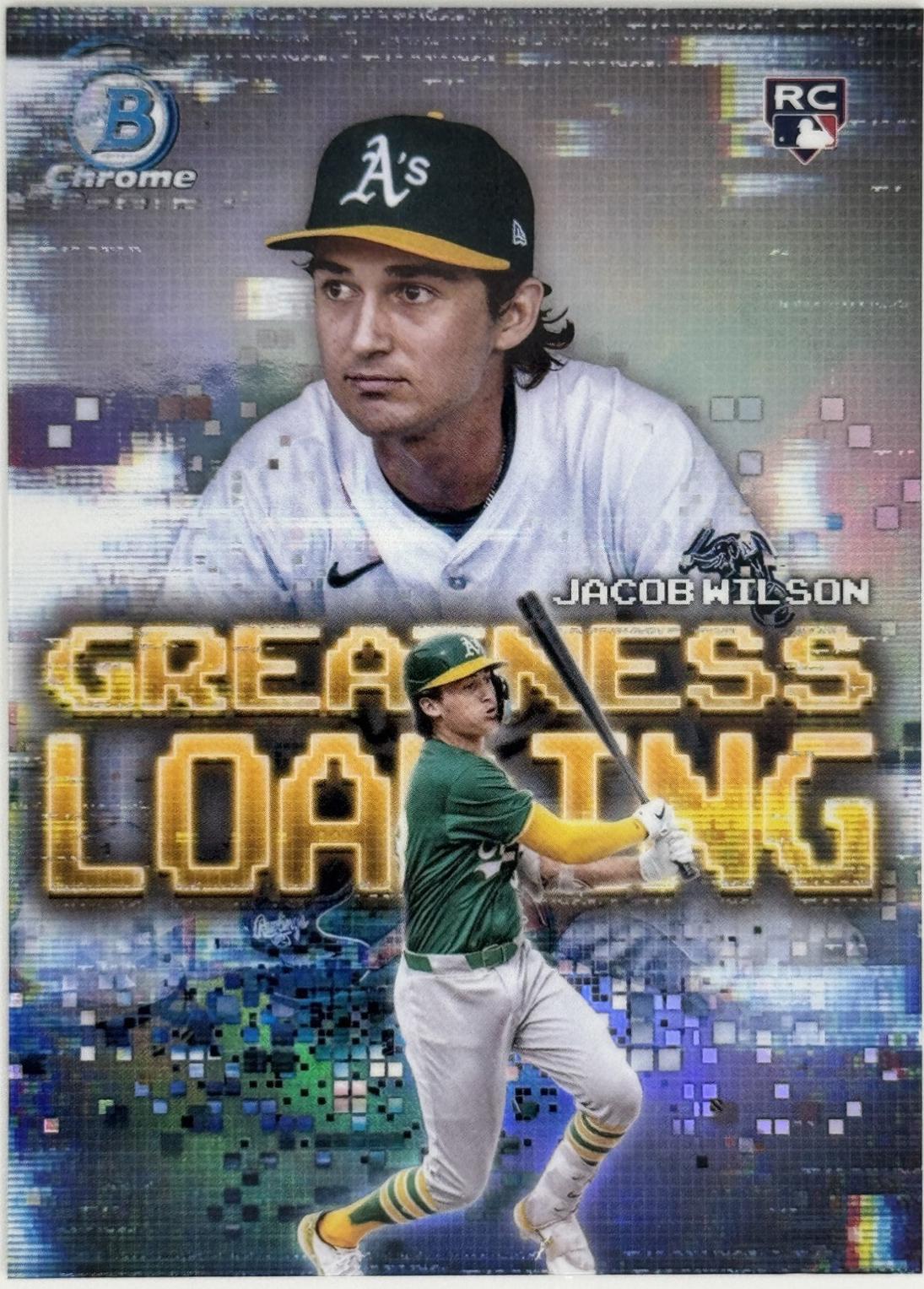 2025 Bowman Greatness Loading Jacob Wilson #GL-16 card