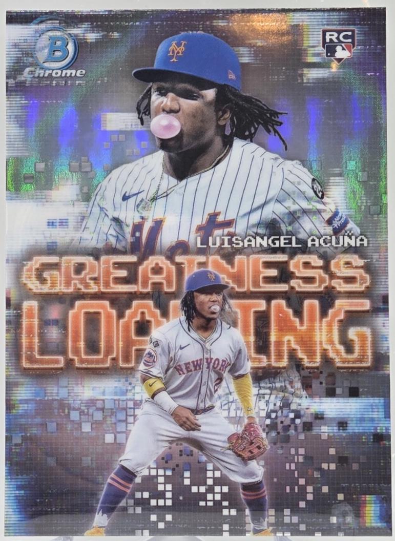 2025 Bowman Greatness Loading Luisangel Acuna #GL-11 card