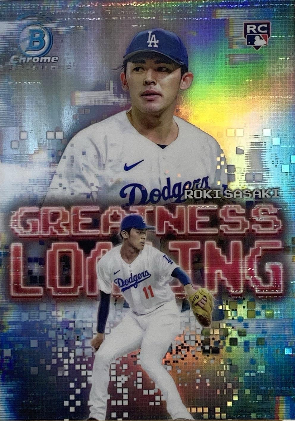 2025 Bowman Greatness Loading Roki Sasaki #GL-23 card