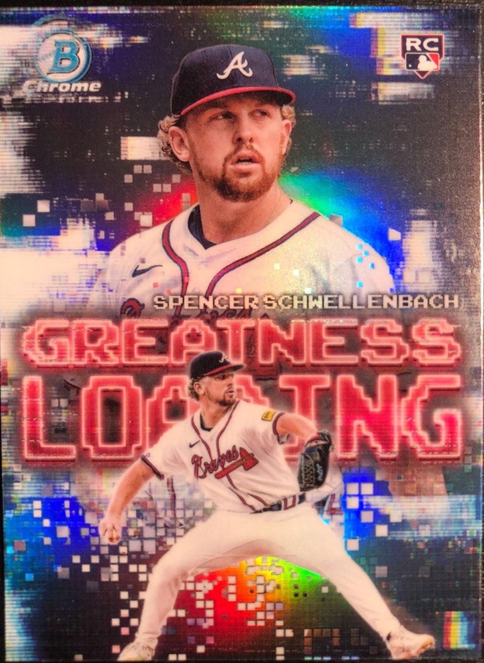 2025 Bowman Greatness Loading Spencer Schwellenbach #GL-10 card