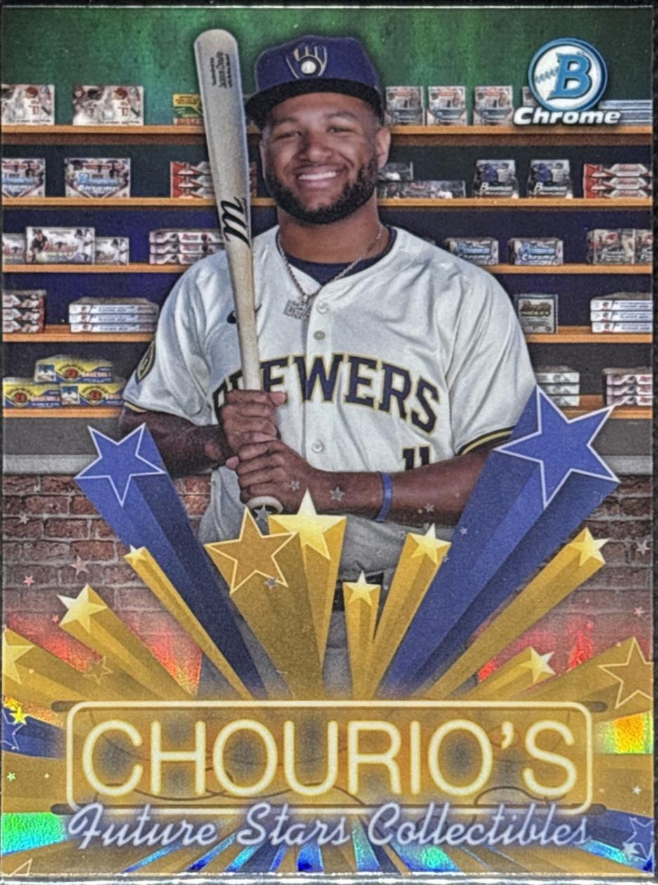 2025 Bowman Hobby Stars Jackson Chourio #HS-3 card
