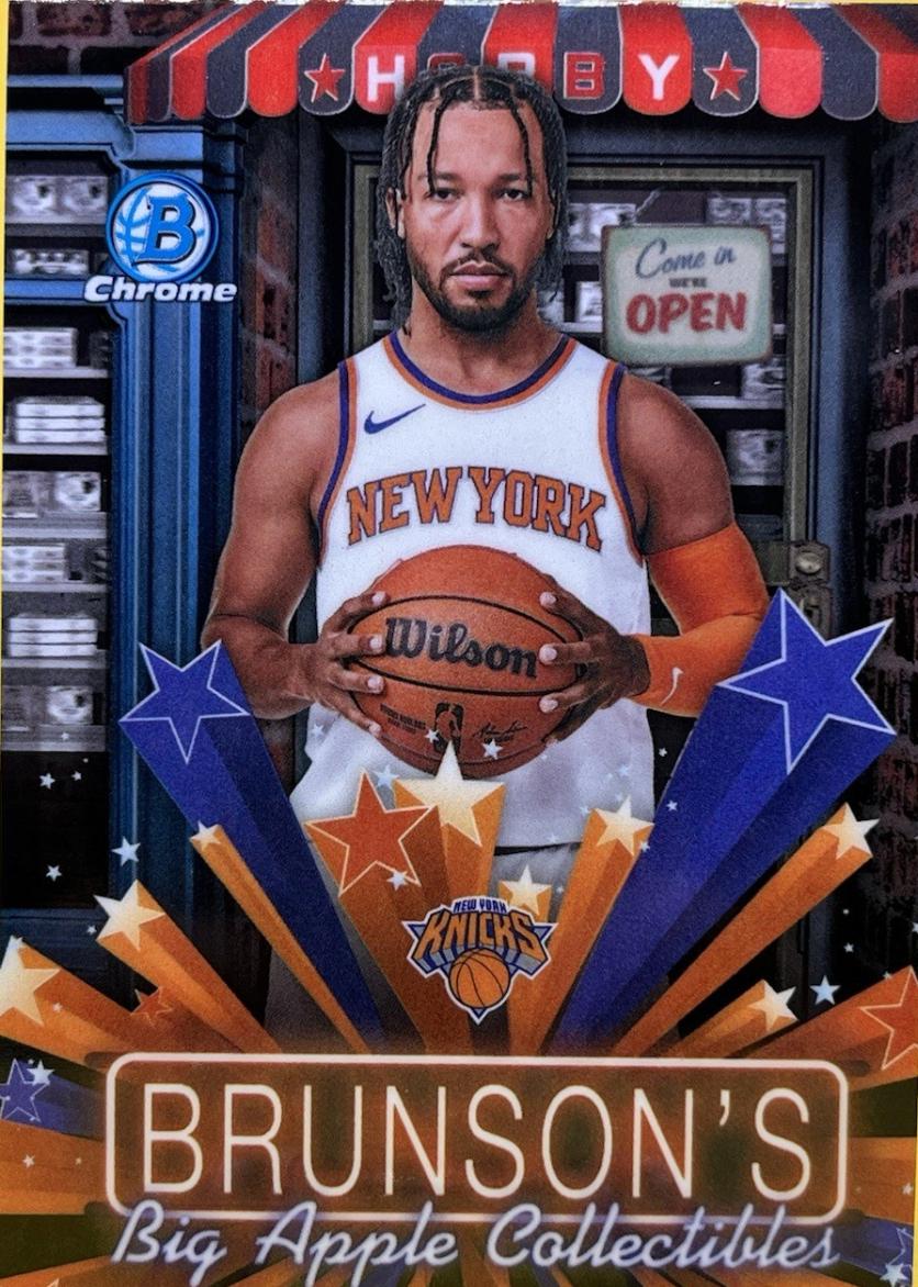 2025 Bowman Hobby Stars Jalen Brunson #HS-11 card