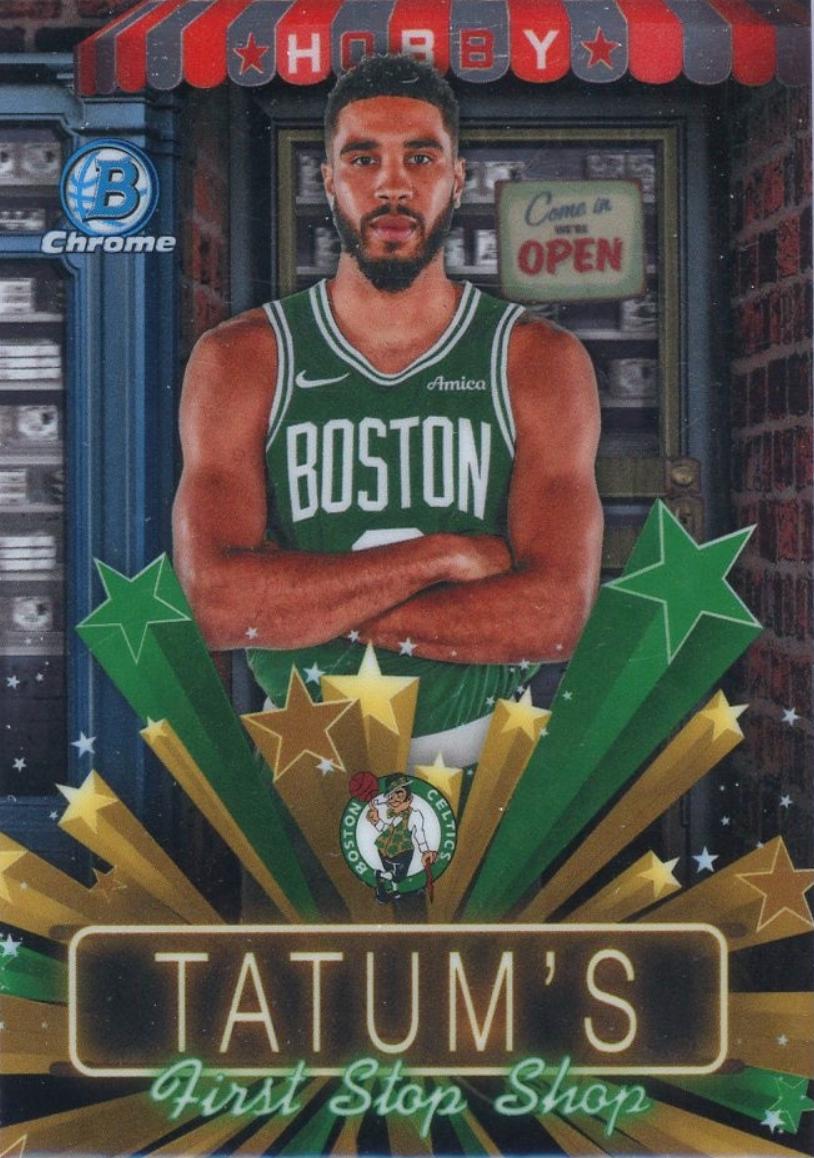 2025 Bowman Hobby Stars Jayson Tatum #HS-10 card