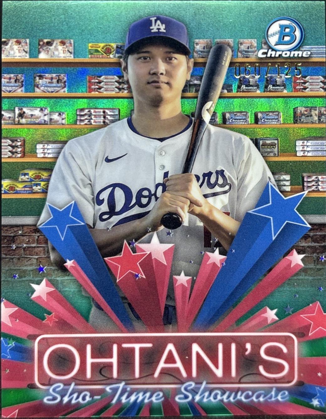 2025 Bowman Hobby Stars Shohei Ohtani [Aqua] #HS-4 card