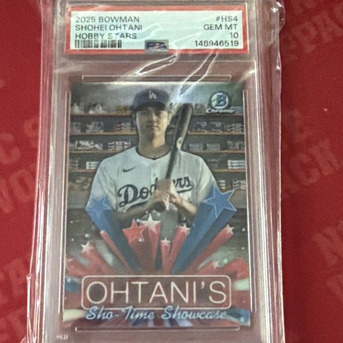 2025 Bowman Hobby Stars Shohei Ohtani #HS-4 card