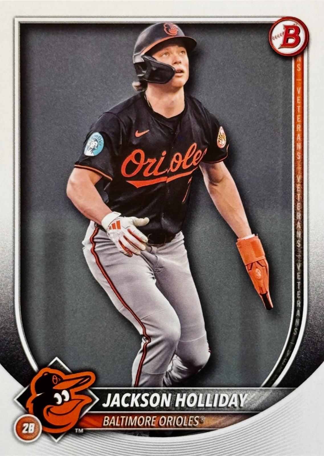 2025 Bowman Jackson Holliday #77 card
