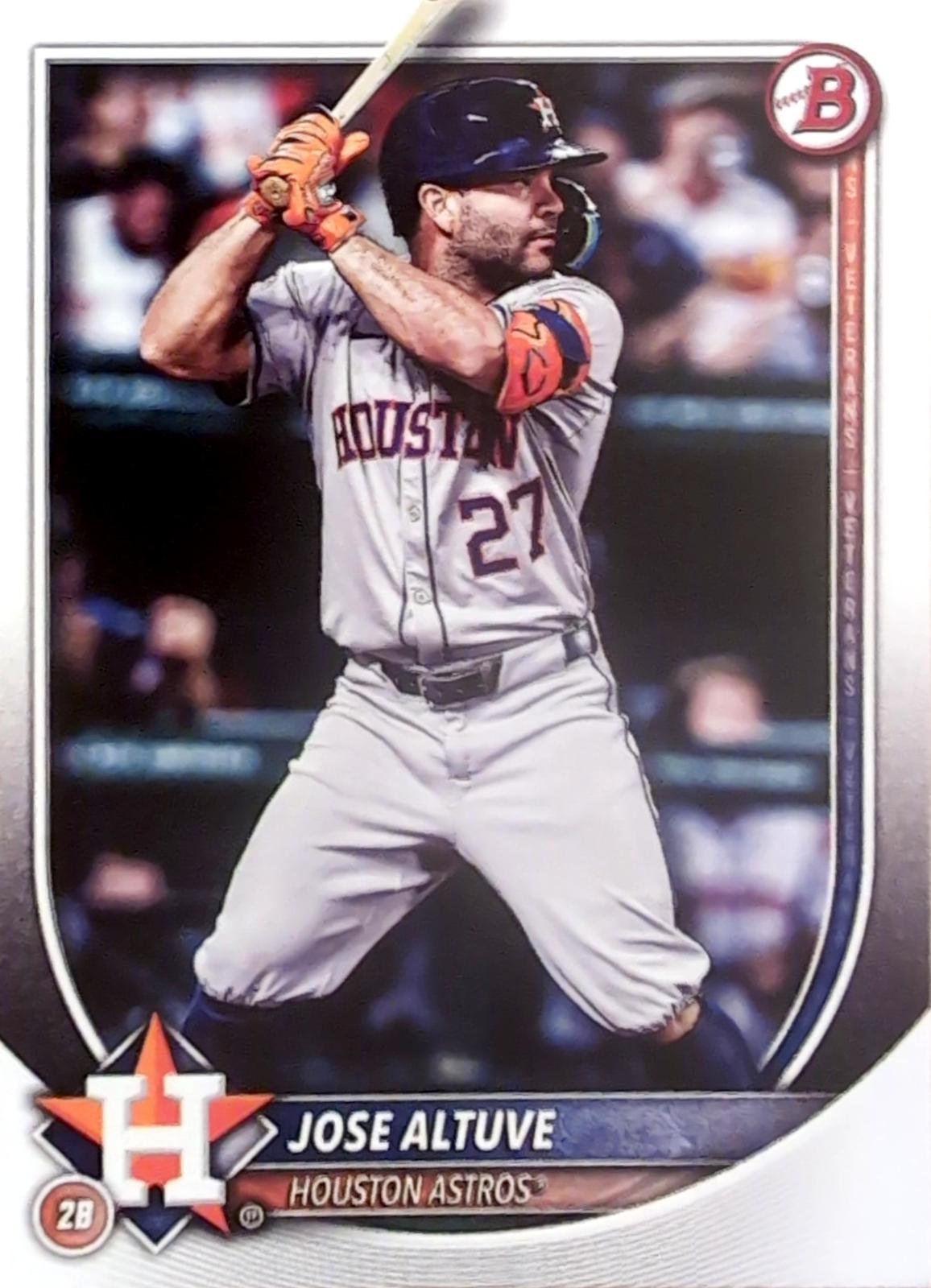 2025 Bowman Jose Altuve #63 card