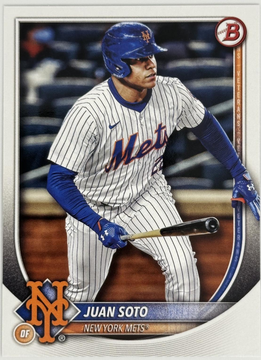 2025 Bowman Juan Soto #22 card