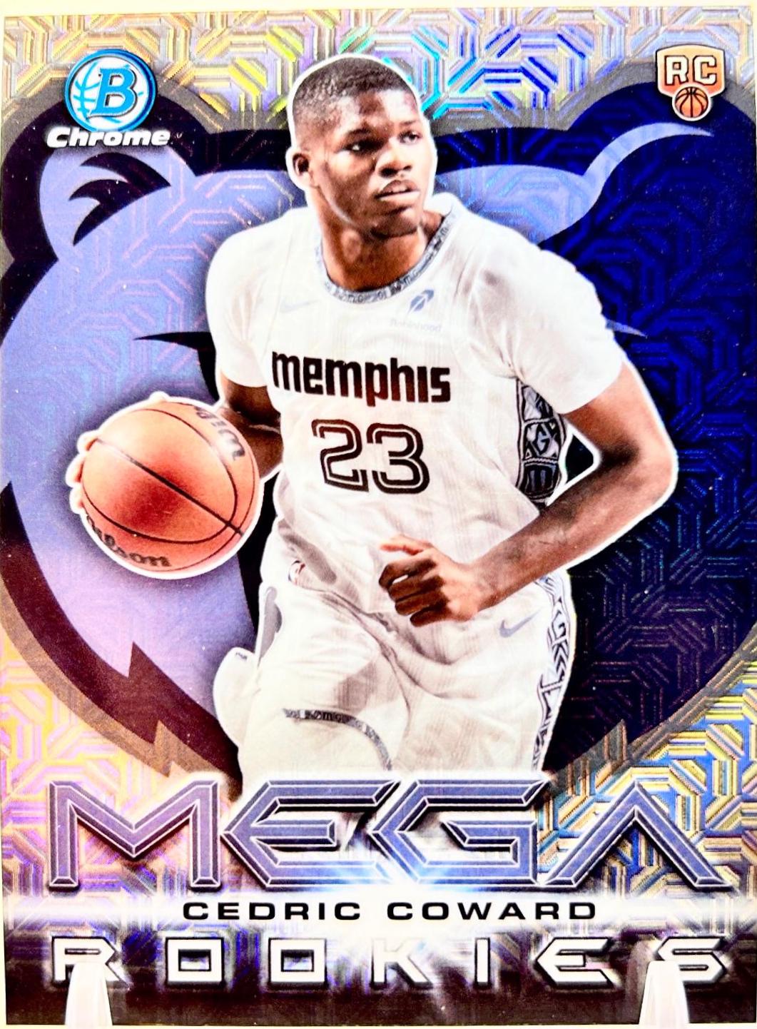 2025 Bowman Mega Rookie Cedric Coward #MR-11 card