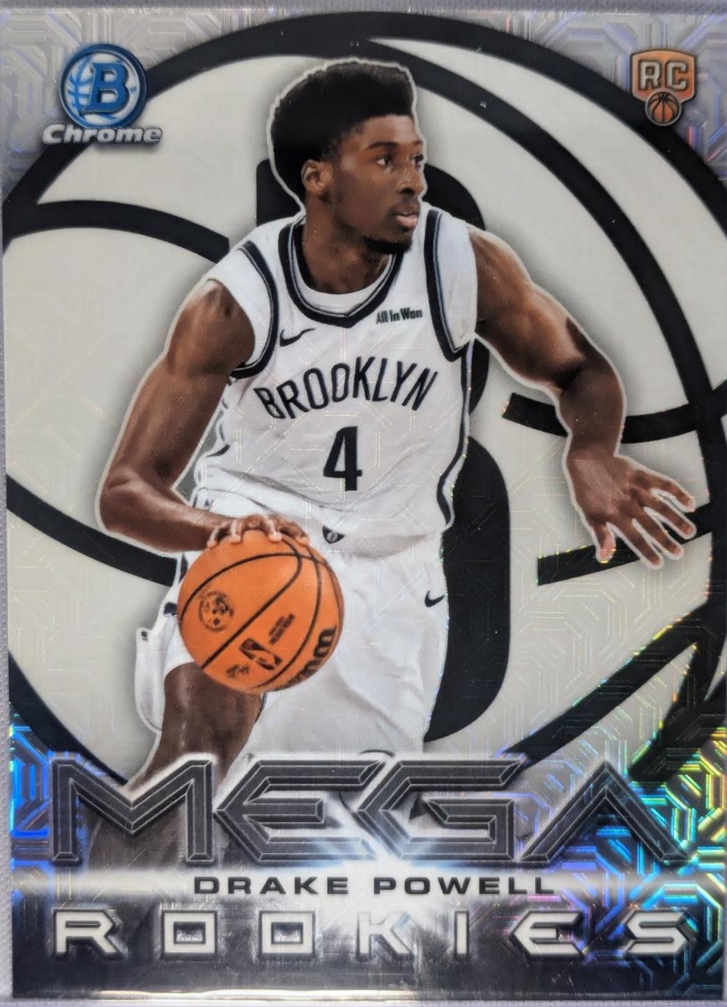 2025 Bowman Mega Rookie Drake Powell #MR-22 card