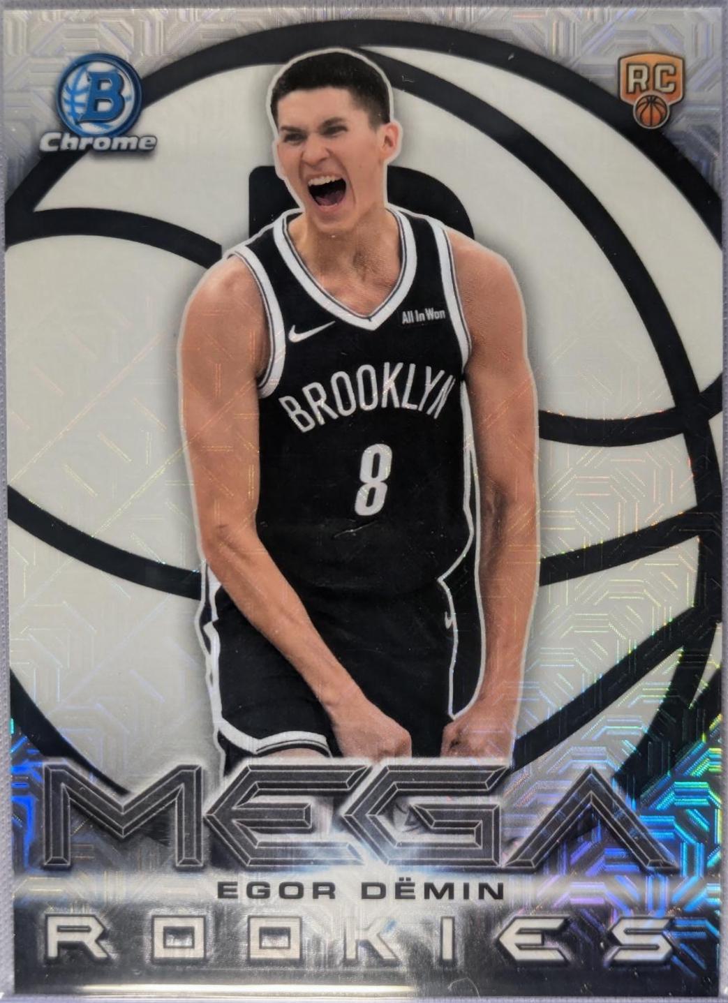 2025 Bowman Mega Rookie Egor Demin #MR-8 card