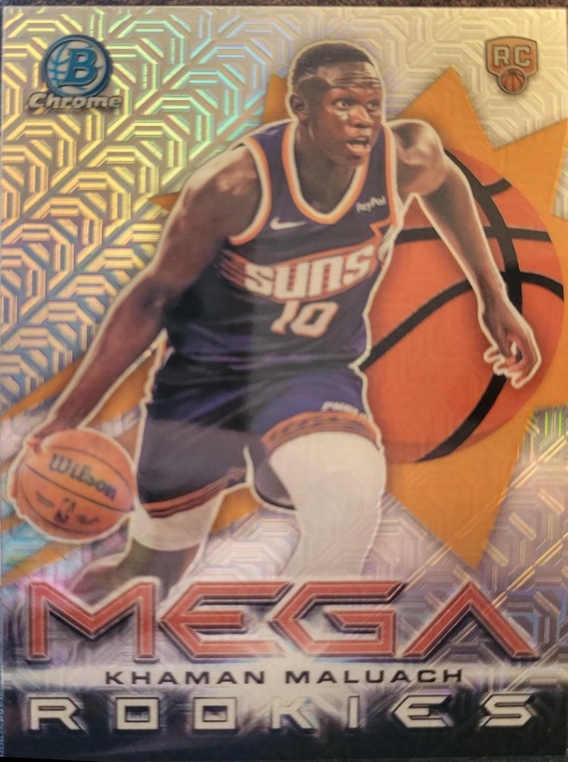 2025 Bowman Mega Rookie Khaman Maluach #MR-10 card