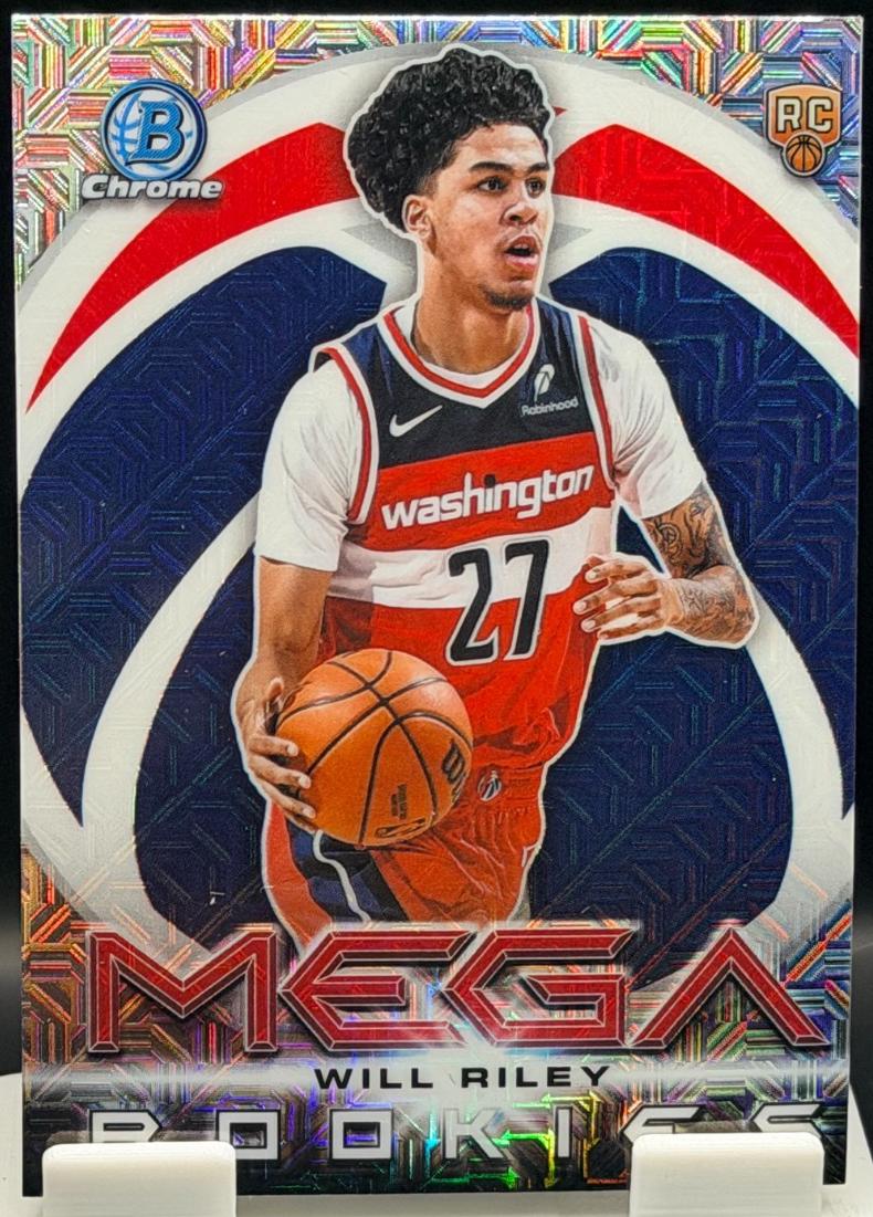 2025 Bowman Mega Rookie Will Riley #MR-21 card