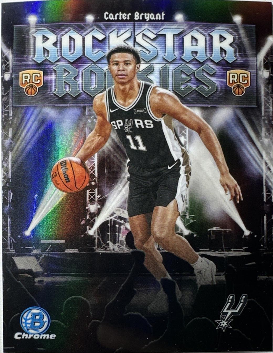 2025 Bowman Rockstar Rookie Carter Bryant [Refractor] #RR-14 card