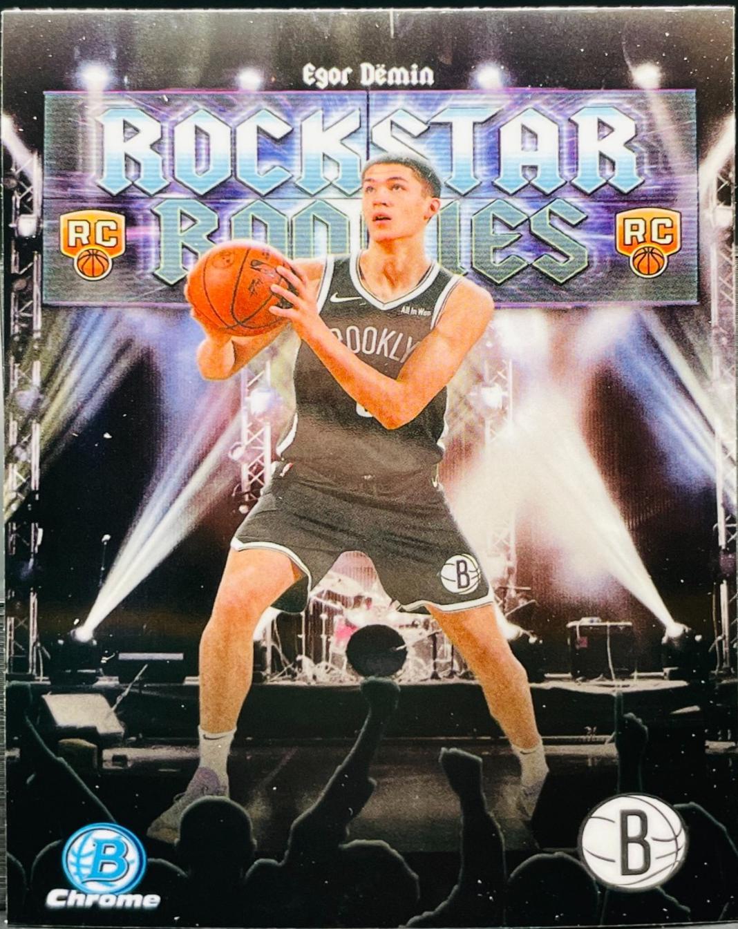 2025 Bowman Rockstar Rookie Egor Demin #RR-8 card