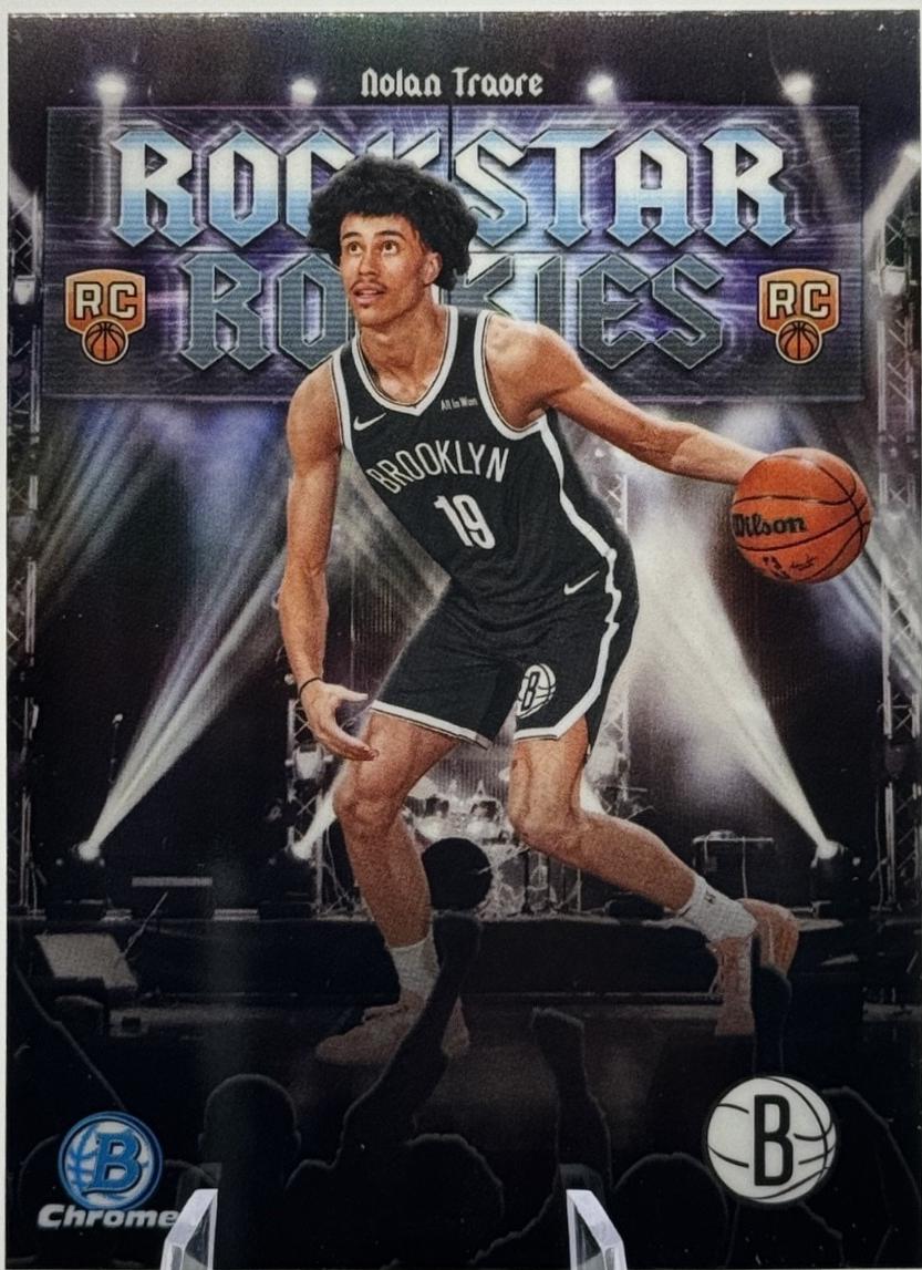 2025 Bowman Rockstar Rookie Nolan Traore [Refractor] #RR-19 card