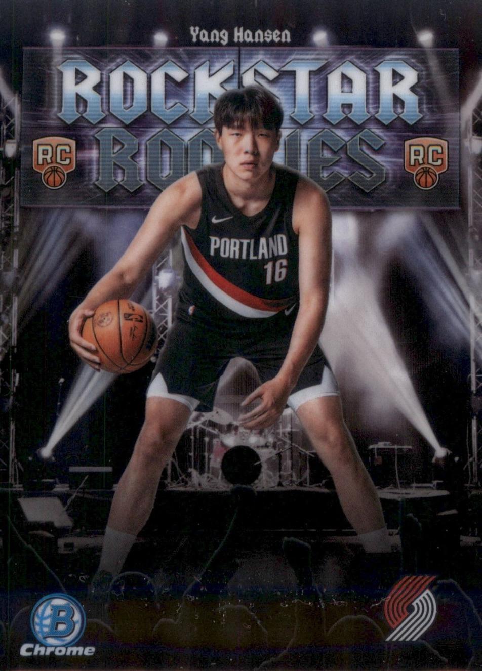 2025 Bowman Rockstar Rookie Yang Hansen #RR-16 card