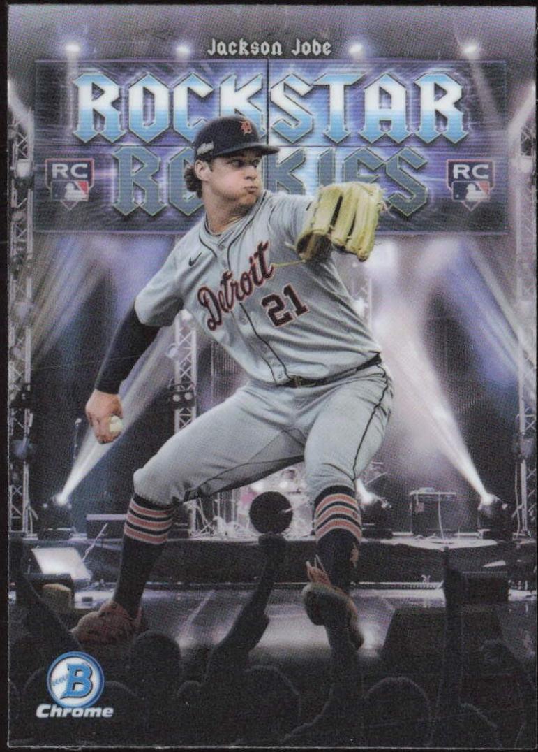2025 Bowman Rockstar Rookies Jackson Jobe #RR-10 card