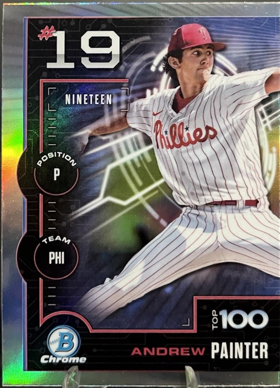 2025 Bowman Scouts Top 100 Andrew Painter #BTP-19 card