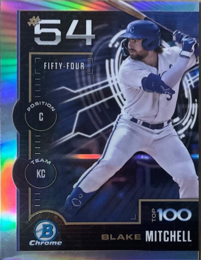 2025 Bowman Scouts Top 100 Blake Mitchell #BTP-54 card