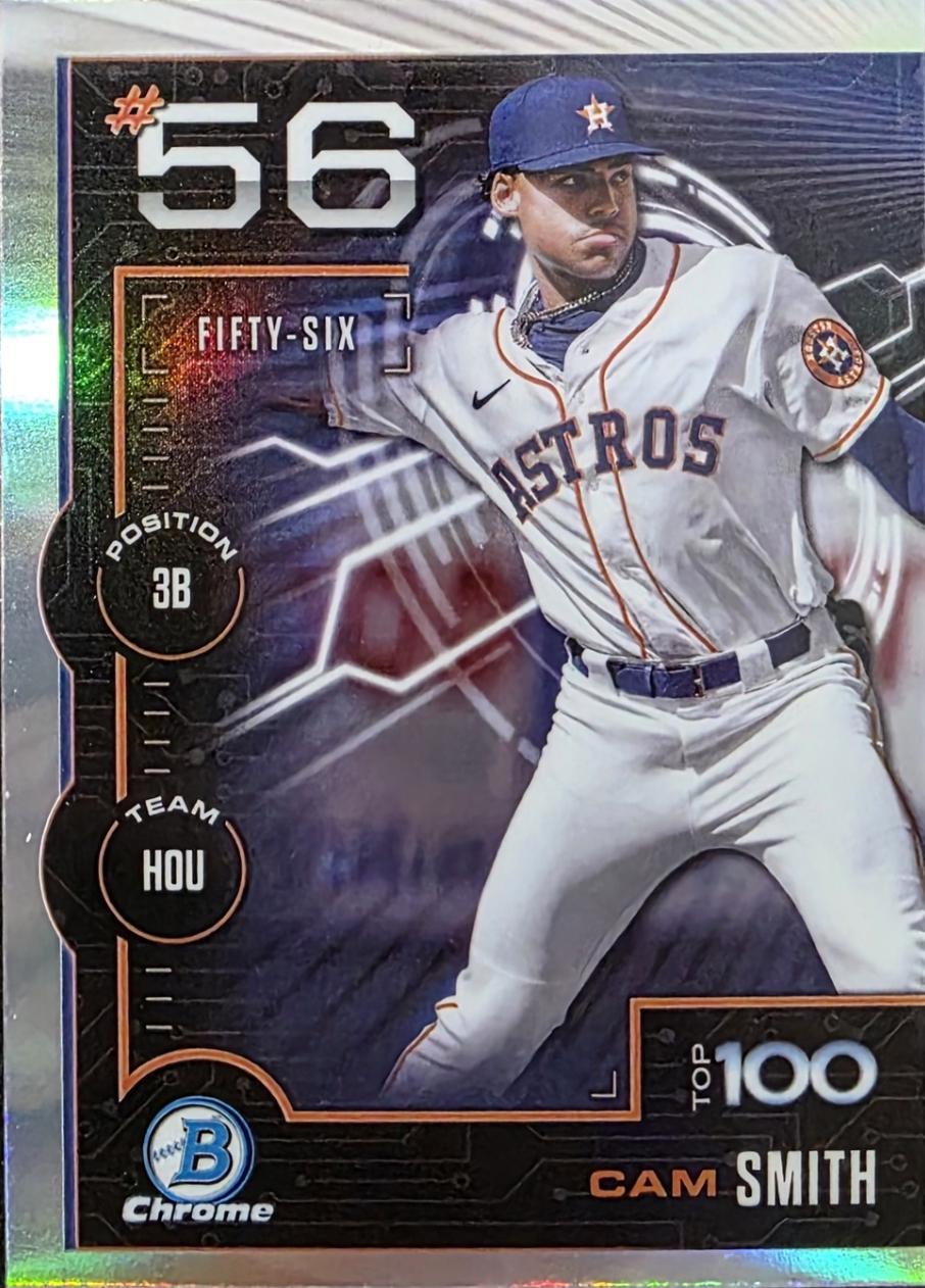 2025 Bowman Scouts Top 100 Cam Smith #BTP-56 card