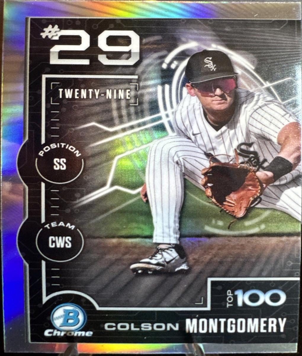 2025 Bowman Scouts Top 100 Colson Montgomery #BTP-29 card
