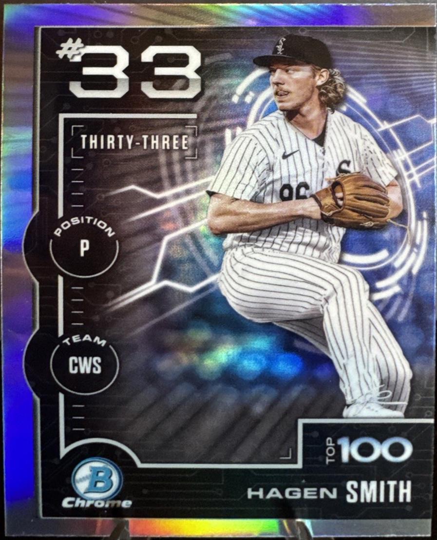 2025 Bowman Scouts Top 100 Hagen Smith #BTP-33 card