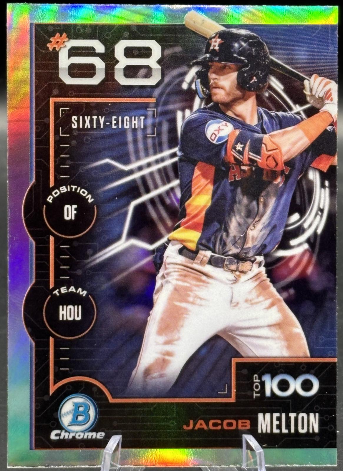 2025 Bowman Scouts Top 100 Jacob Melton #BTP-68 card
