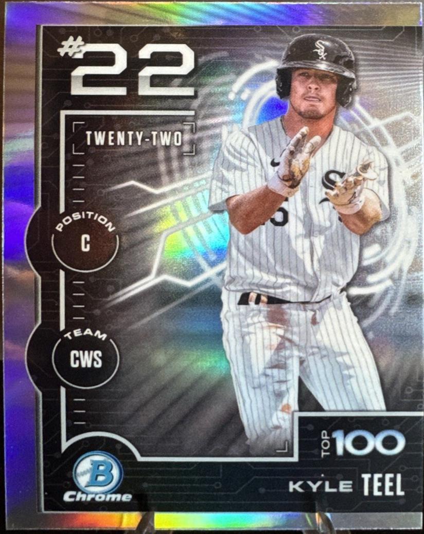 2025 Bowman Scouts Top 100 Kyle Teel #BTP-22 card