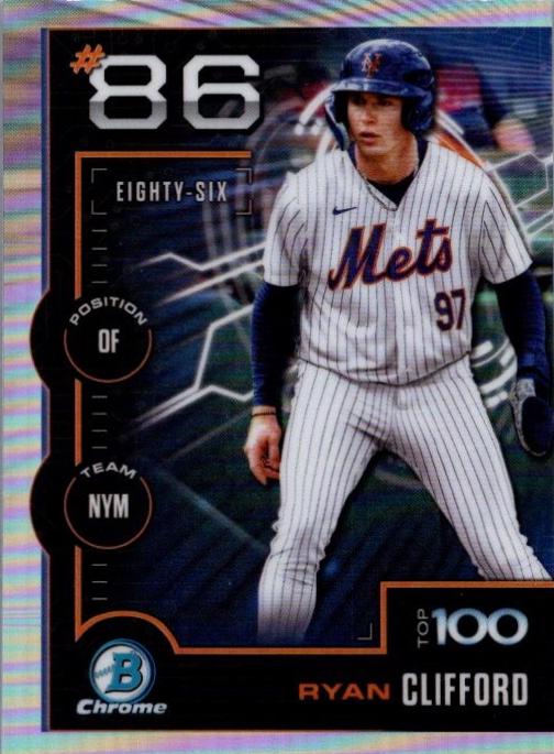 2025 Bowman Scouts Top 100 Ryan Clifford #BTP-86 card