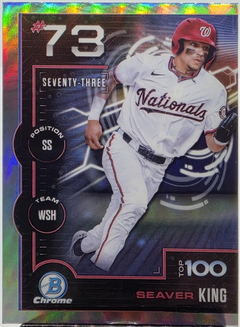 2025 Bowman Scouts Top 100 Seaver King #BTP-73 card