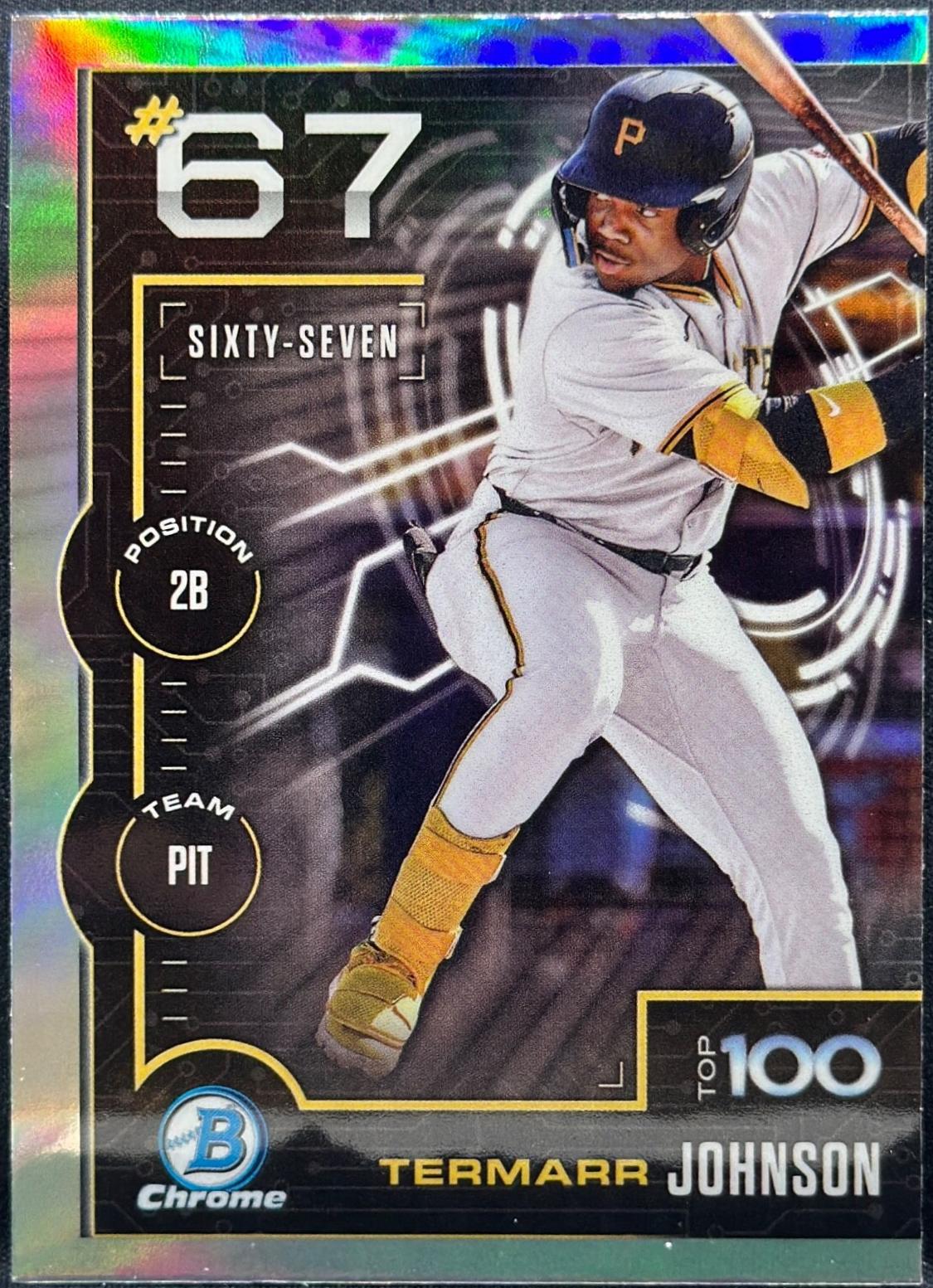 2025 Bowman Scouts Top 100 Termarr Johnson #BTP-67 card