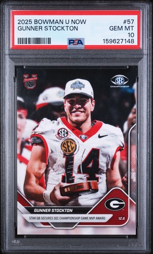 2025 Bowman U Now Gunner Stockton #57 card