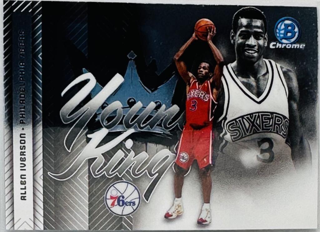 2025 Bowman Young Kings Allen Iverson #YK-16 card