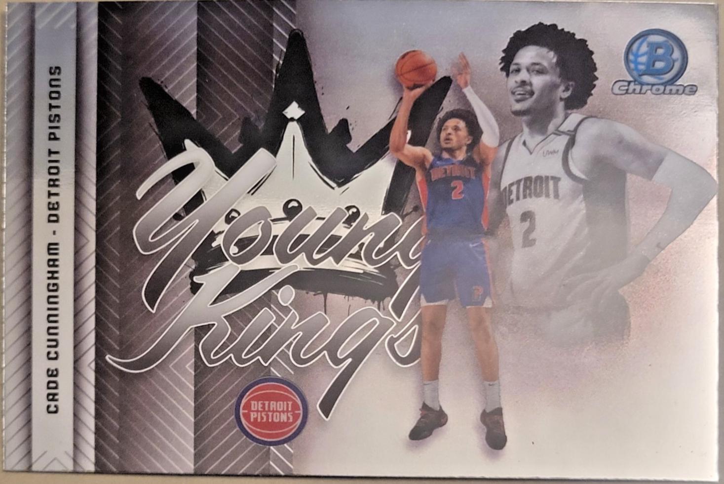 2025 Bowman Young Kings Cade Cunningham #YK-12 card