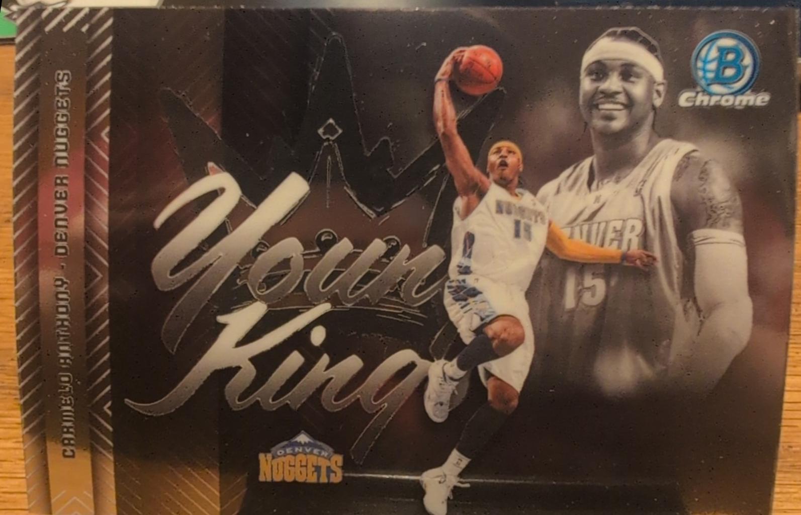 2025 Bowman Young Kings Carmelo Anthony #YK-22 card